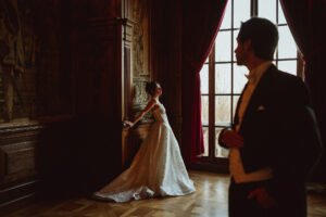 Photographe mariage Besançon : reportage de mariage, au château de Villersexel