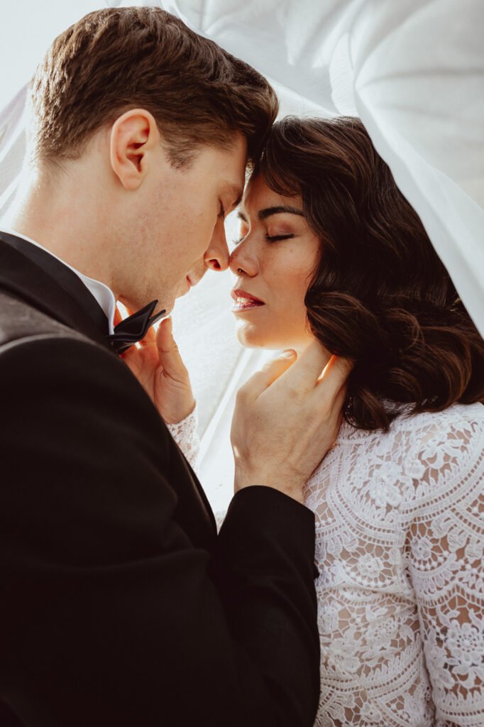 Noémie Nirat, photographe de mariage dans les Alpes : reportage de mariage